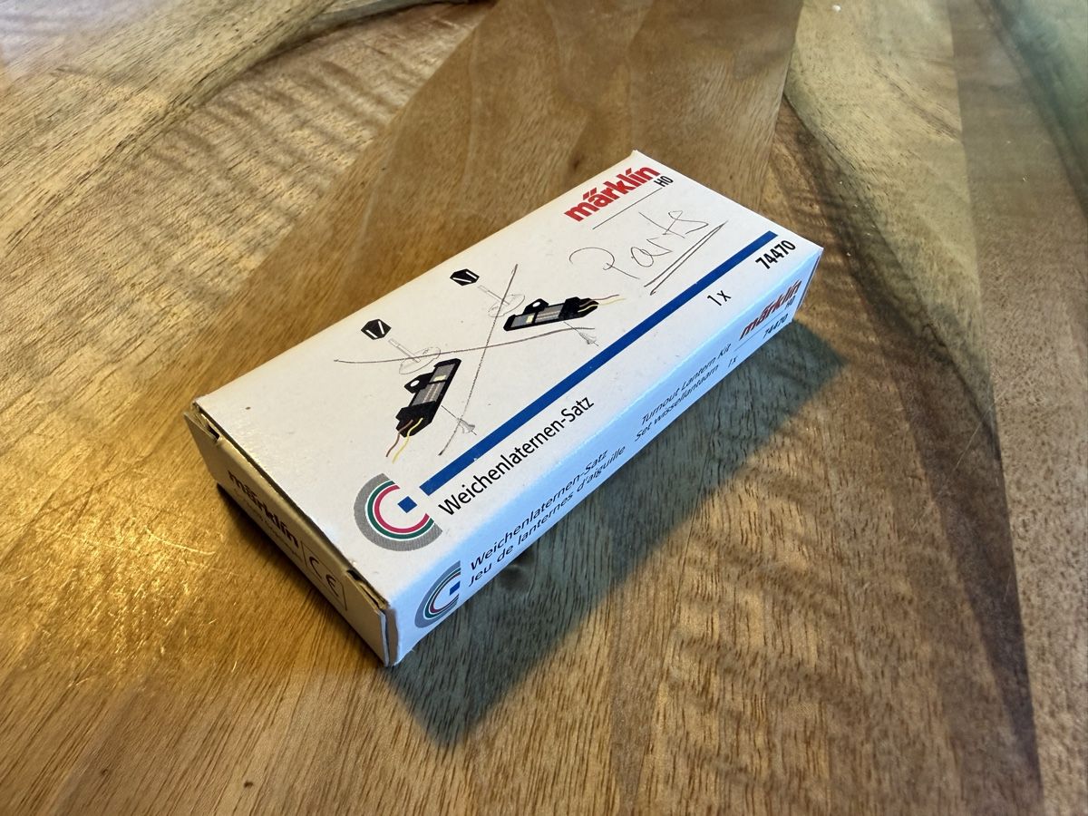 Märklin Modellini di ferrovie: Märklin Weichenlaternen-Satz 74920 – Nuovo (secondo la descrizione) da Zürich venduto da ainoa