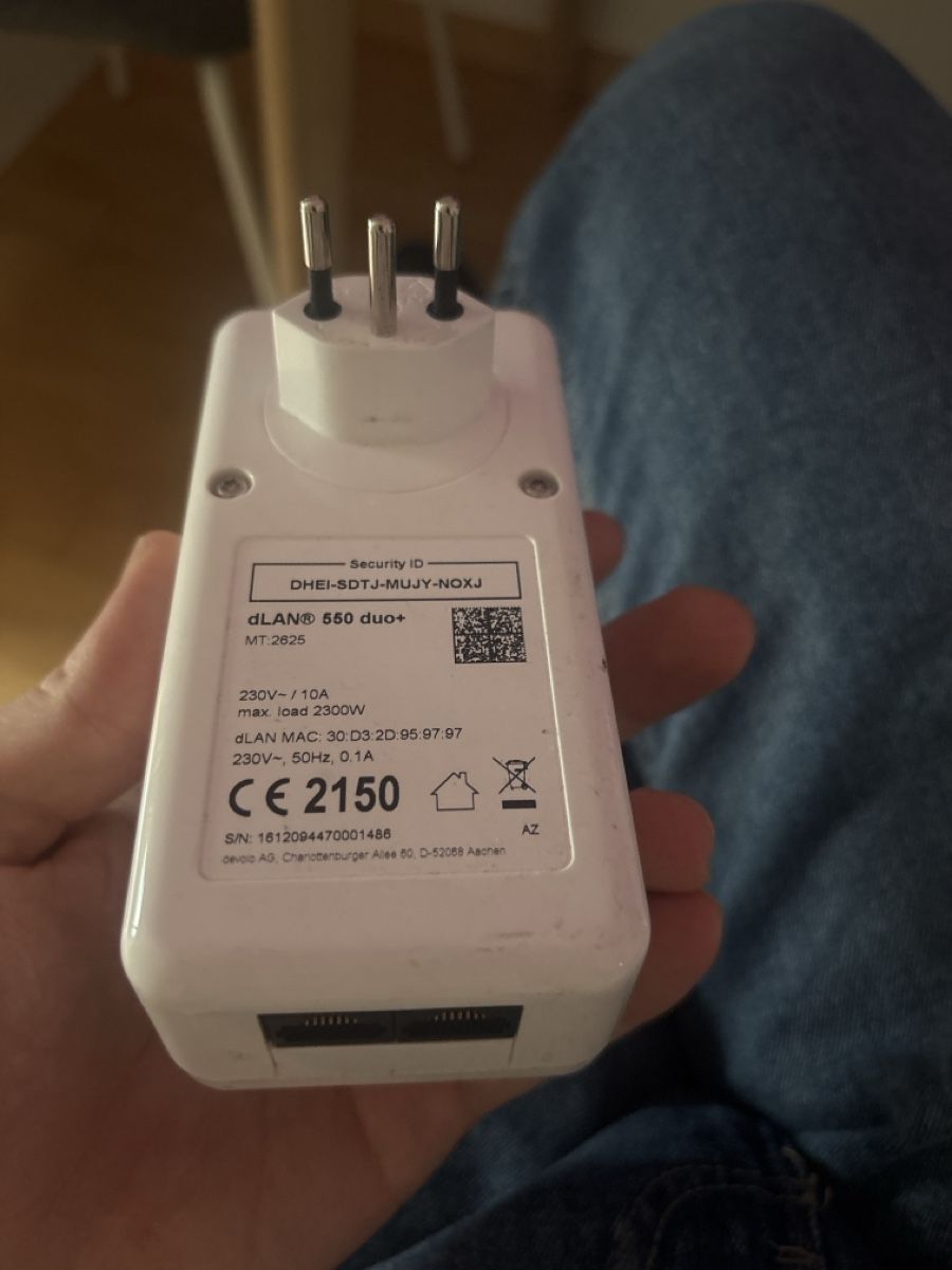Unità & Adattatore: Devolo dLAN 550 duo+ Powerline Adapter Set gebraucht – Usato da Zürich venduto da mrb_5k2n 1