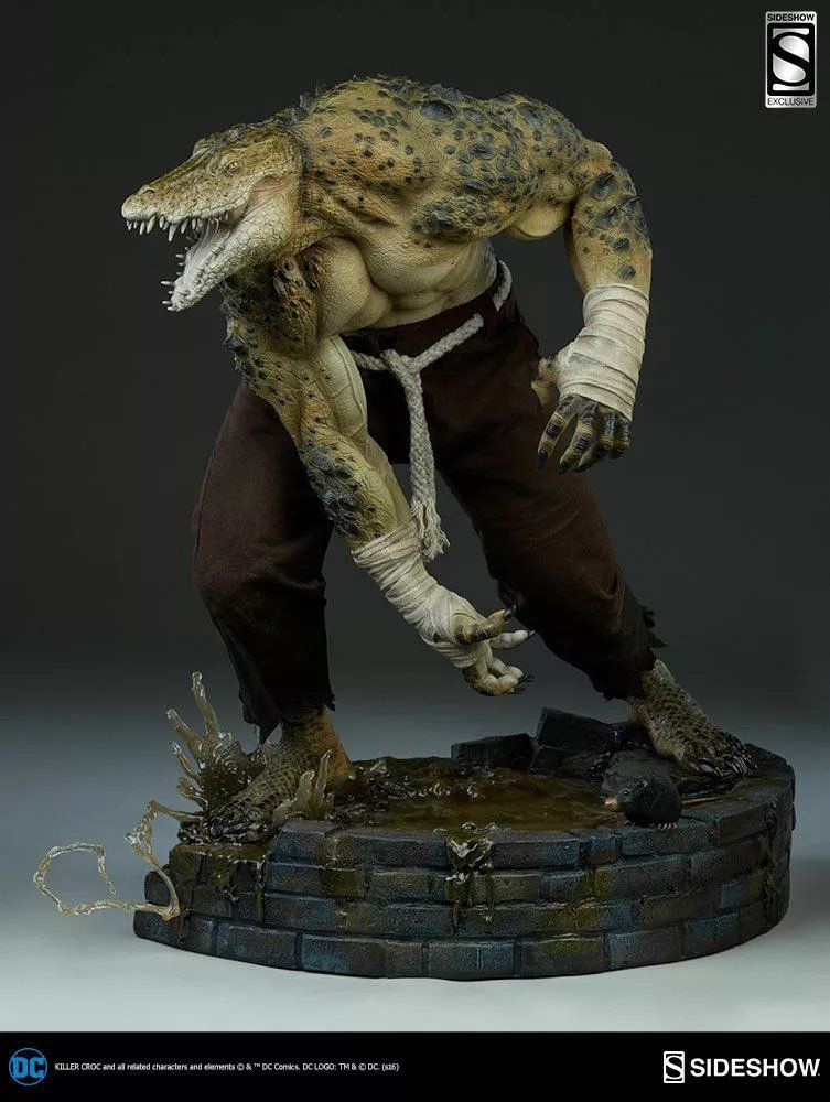 Statuette: sideshow Killer Croc Premium Format Exclusive Statue – Usato da Oberentfelden venduto da FiguresAndGamesPlace