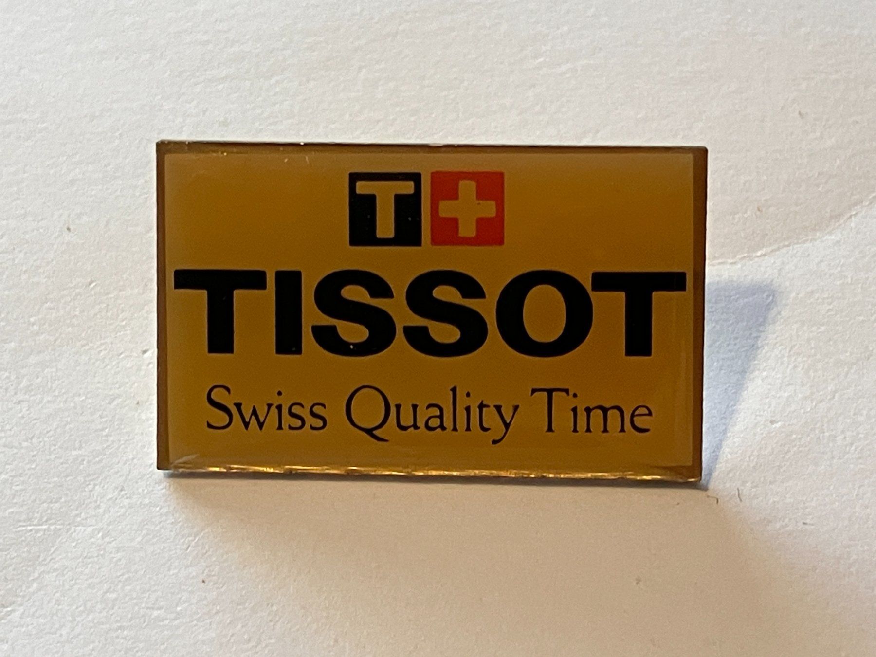 Placchette & Badge: 1 Pin Tissot – Usato da Basel venduto da djwwpp
