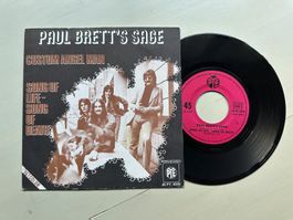 PAUL BRETT'S SAGE rare Custom Angel man Single Kult 70's TOP
