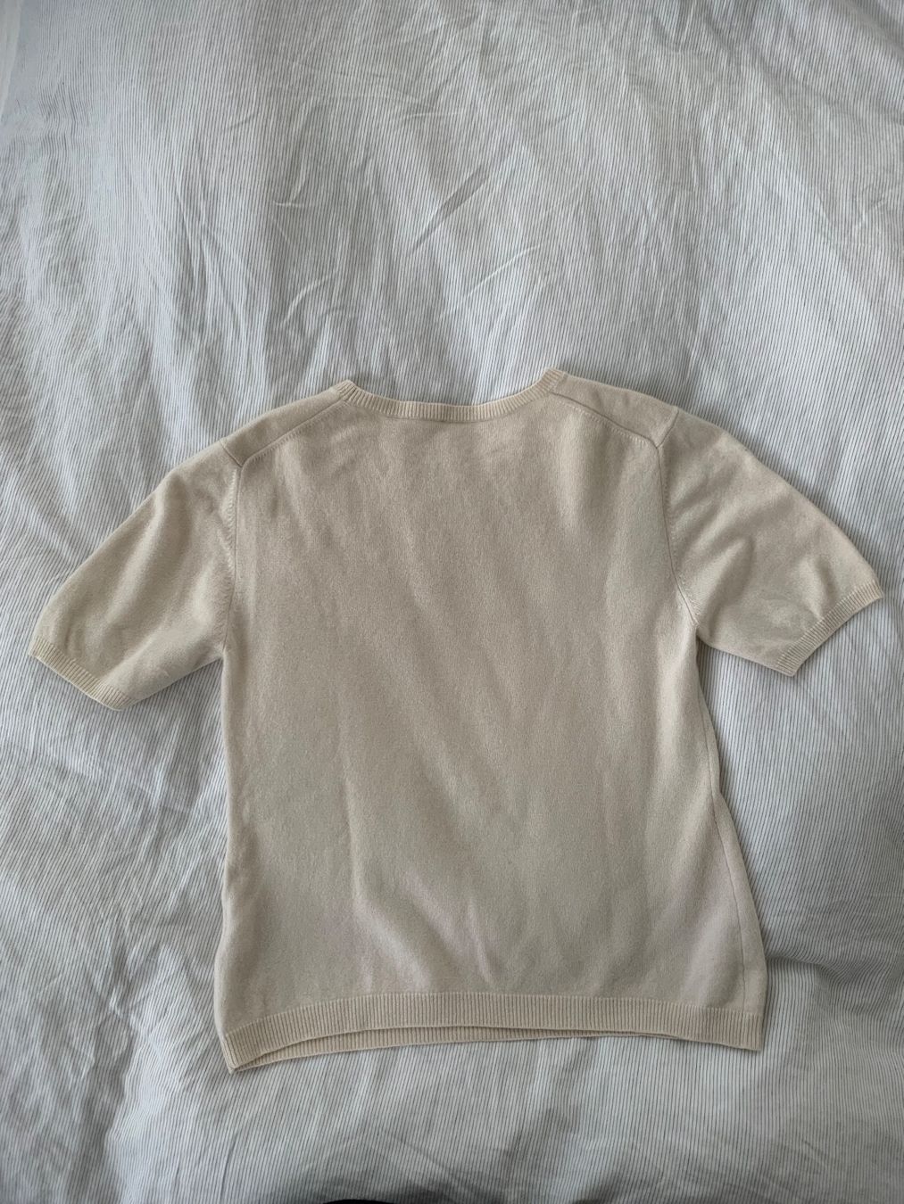 Maglioni & Felpe: Kaschmirpullover 100% in Creme Gr. S – Usato da Edlibach venduto da second_hand 5