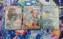 3  Pokemonkarten aus Optimale Ordnung als Konvolut