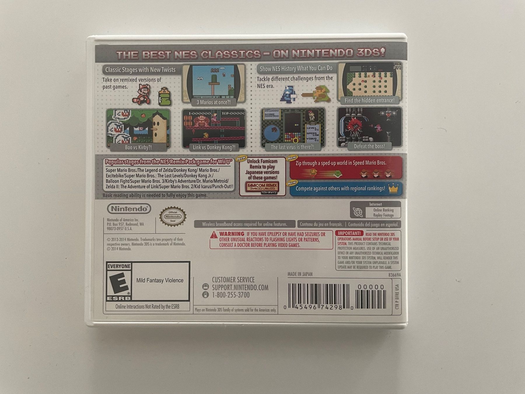Nintendo Giochi: Ultimate NES Remix Ntsc – Usato da Susch venduto da Ascaso 1