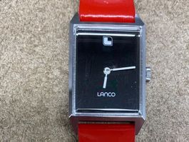 LANCO Uhr Damen ca. 70er Jahre Handaufzug