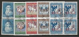 1965 Pro Patria Serie Viererblock ET