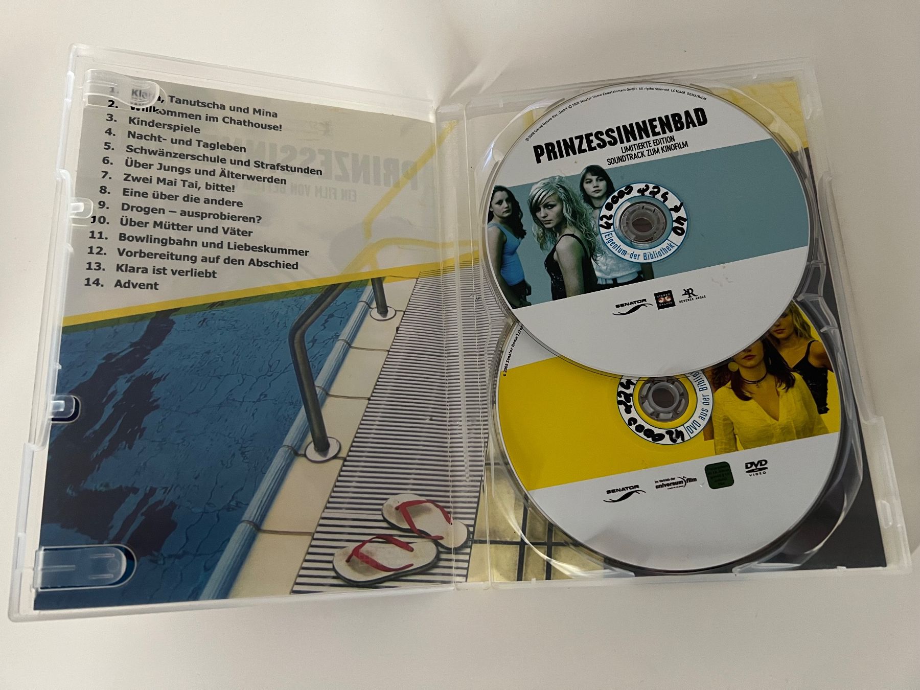 Tutti i DVDs: Prinzessinnenbad DVD & Soundtrack – Usato da Altstätten SG venduto da sheamus 2