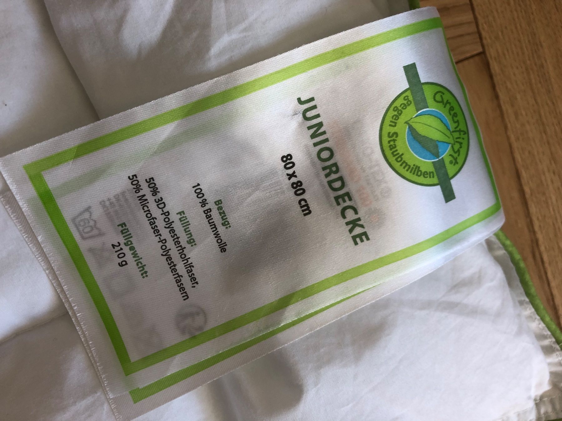 Coperte: 2 Greenfirst Juniordecken 80x80cm, neu – Nuovo (secondo la descrizione) da Basel venduto da Weggli1 2