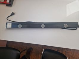 Steckdosenleiste 11-fach schwarz mit Magneten 2m Kabel
