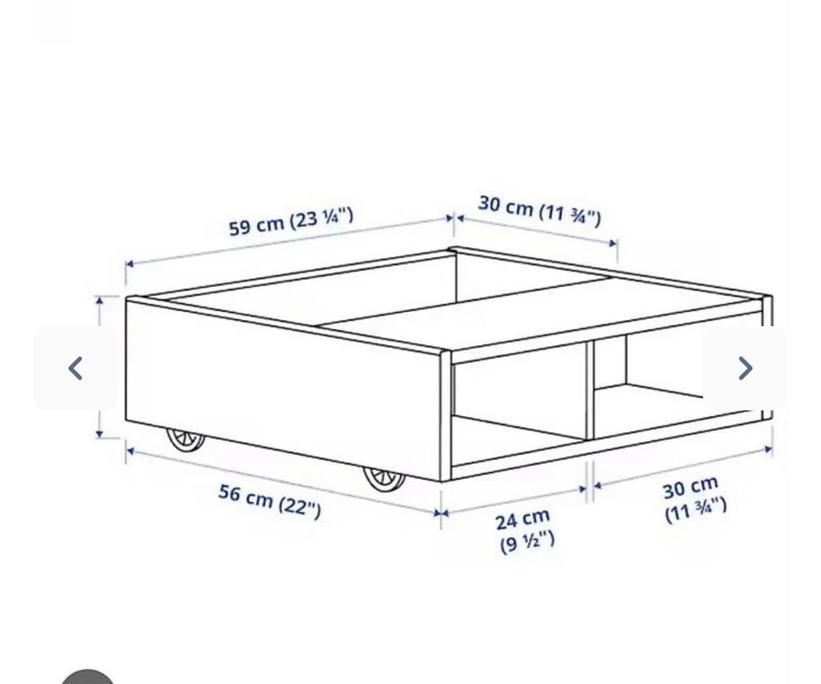 Ikea Comodini: Bett Schubladen Nachtisch – Usato da Neerach venduto da wal_2dyz 2