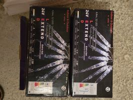 2x Barres lumineuses cascade System 1500, 4,8m, 32 Leds