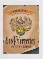 Etikette - Villeneuve "Les Pierrettes" /bd
