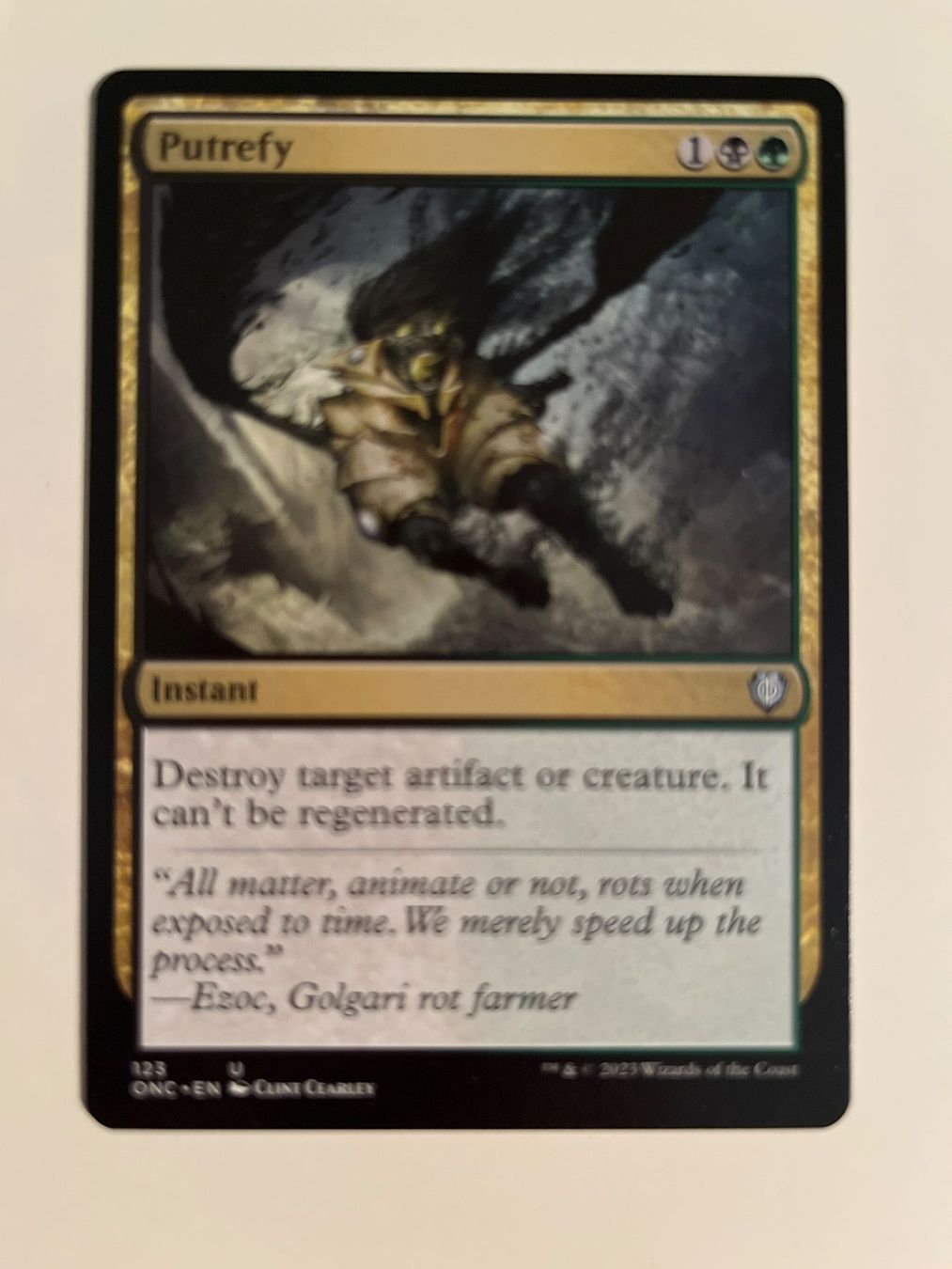 Magic The Gathering Carte collezionabili: 1 x Putrefy - Magic: The Gathering - MtG – Usato da Kriens venduto da Shadi1980