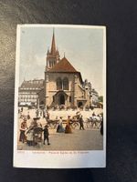 Carte postale ancienne de Lausanne - Place St-François