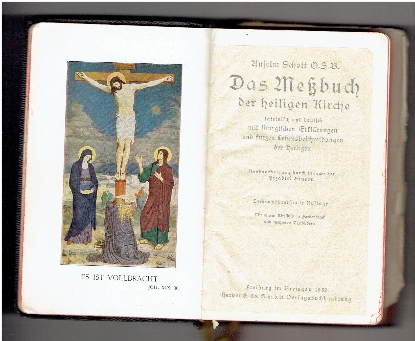 Libri: Das Messbuch 1932 – Difettoso da Flims - Dorf venduto da Stagediver 1