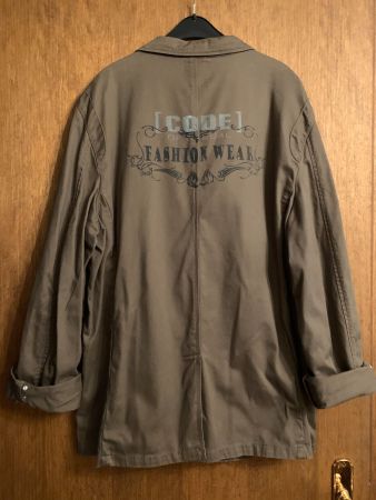 Coole trendige Vintage Herren Jacke  braun Grösse 52/54