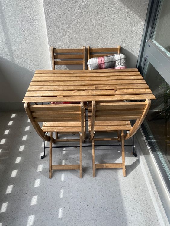 Balkon Tisch mit Stühlen Kaufen auf Ricardo