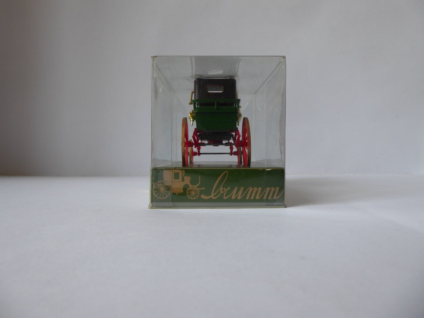 Carrozze: Kutsche Phaeton 1850, 9, Brumm, Como, 1:43, ca. Spur 0, neu – Nuovo e nell'imballaggio originale da Turbenthal venduto da Panau 1