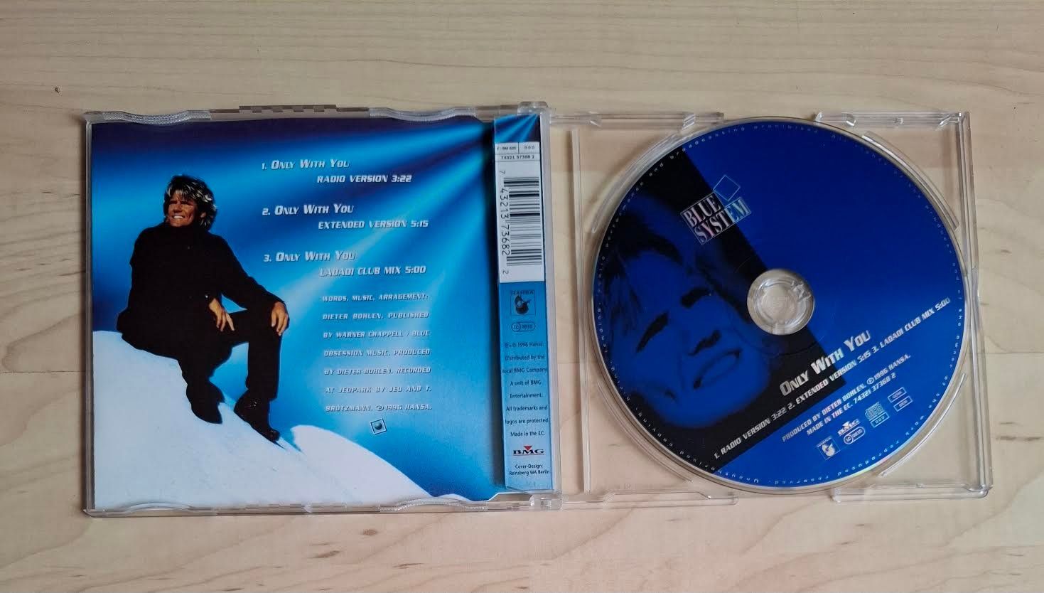 CDs: Blue System: Only With You (CD Single) – D'occasion à Bischofszell par icubus69 1