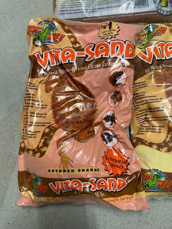 Bodensubstrat/-sand Terraristik zu verkaufen 2