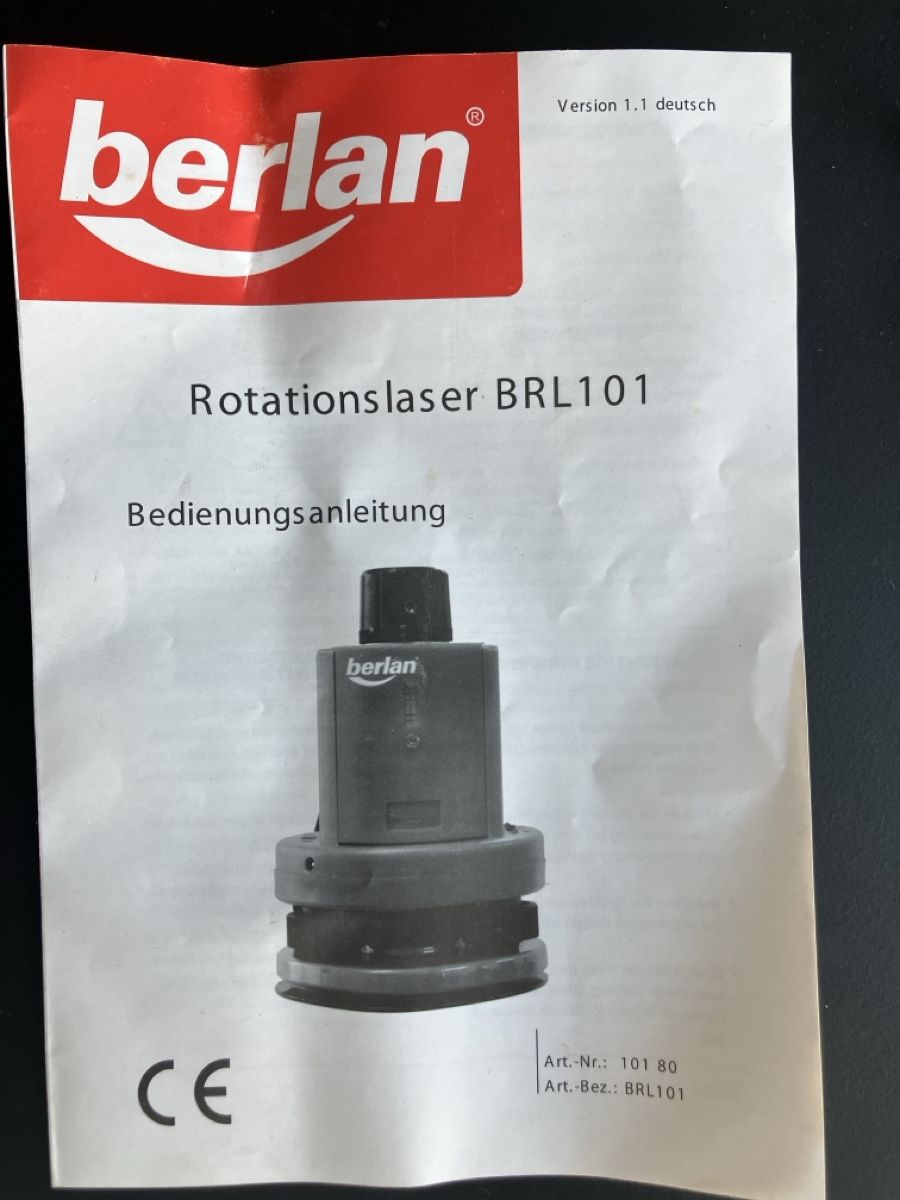 Misurare: Berlan Rotationslaser BRL101 - Komplett mit Stativ! – Usato da Zürich venduto da 2fresh4u 4