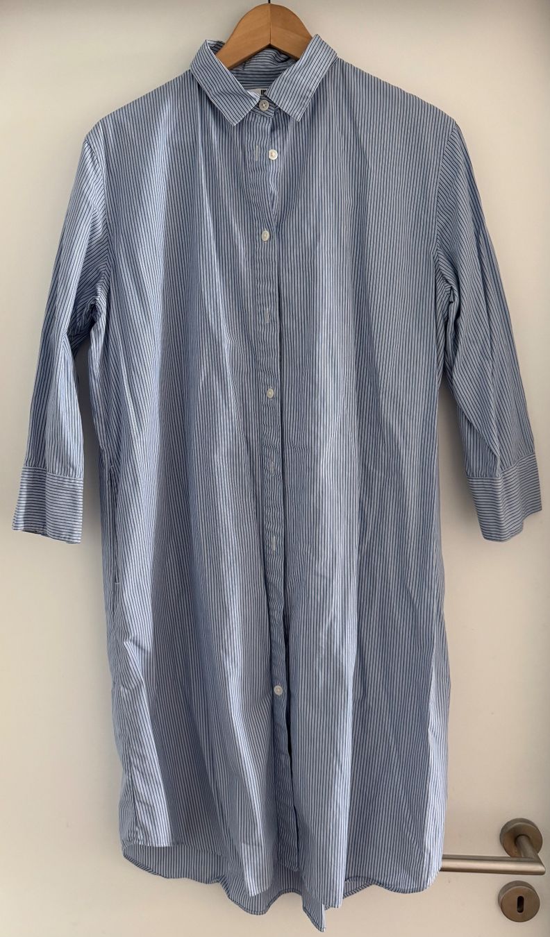 Uniqlo Kleider: Hemdkleid Uniqlo gestreift, Grösse L – Gebraucht aus Zollikon von Svch