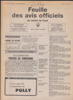 FAO mars 1979 - présentation commune de Pully ....