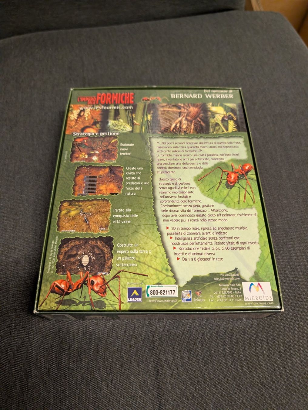 Giochi: L'impero delle formiche PC CD-ROM – Usato da Giubiasco venduto da Tici__nerd_Giubiasco 1