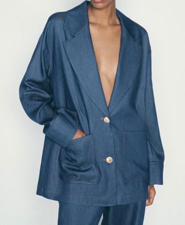 Zara Jeansblazer Gr. L - neu