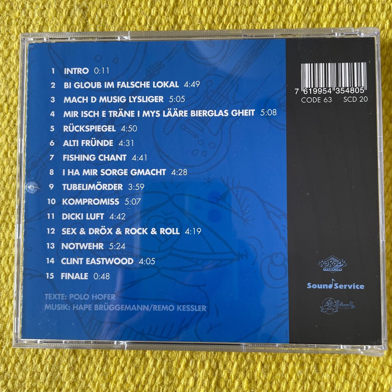 CD: POLO HOFER-WELCOME I DR SONDERBAR – Usato da Rorschacherberg venduto da CD-Roli 1