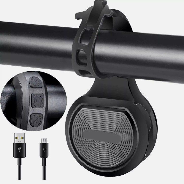 NAMIC 2er Set Kinderfahrrad-Klingeln - Niedliche Dino & Panda Hupen Für Laufrad & Fahrrad