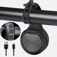 Velo Fahrrad Klingel Elektrisch Glocke Laut Hupe Alarm