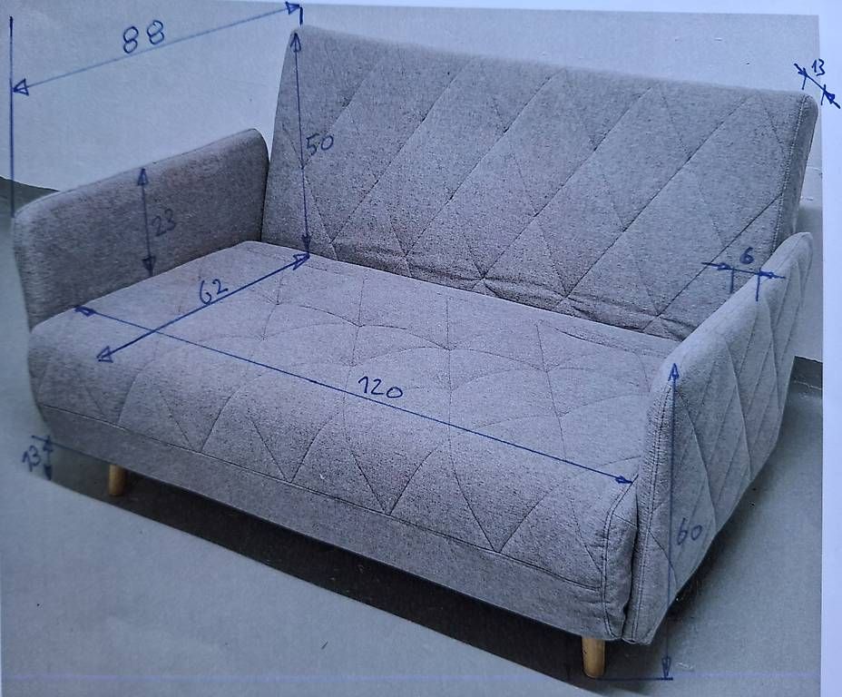 Sofas: 2er Bettsofa / canapé-lit – Gebraucht aus Lengnau BE von Derrick11 1