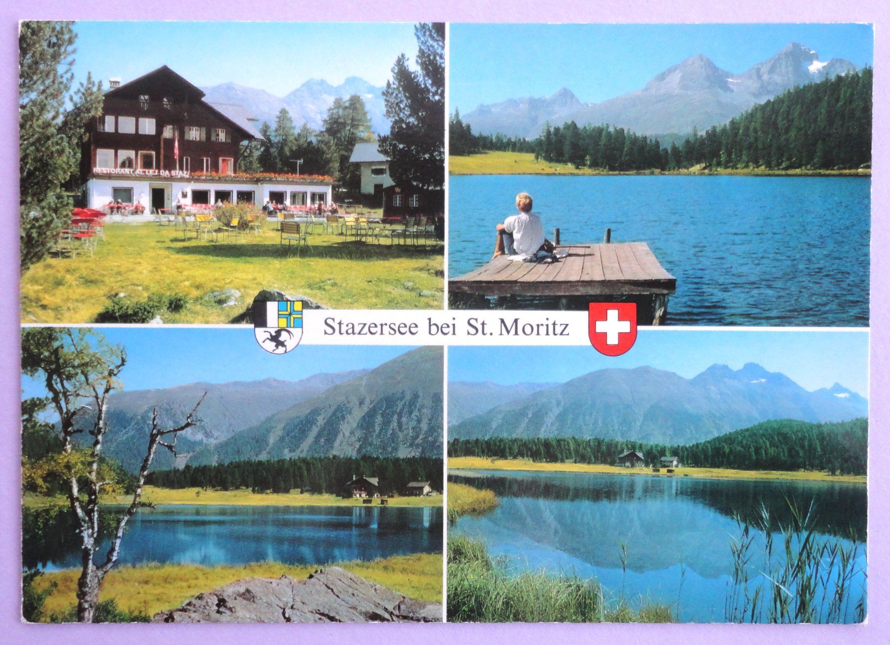 Cartes postales: Statzersee bei St. Moritz – D'occasion à Fétigny par Billy2miny