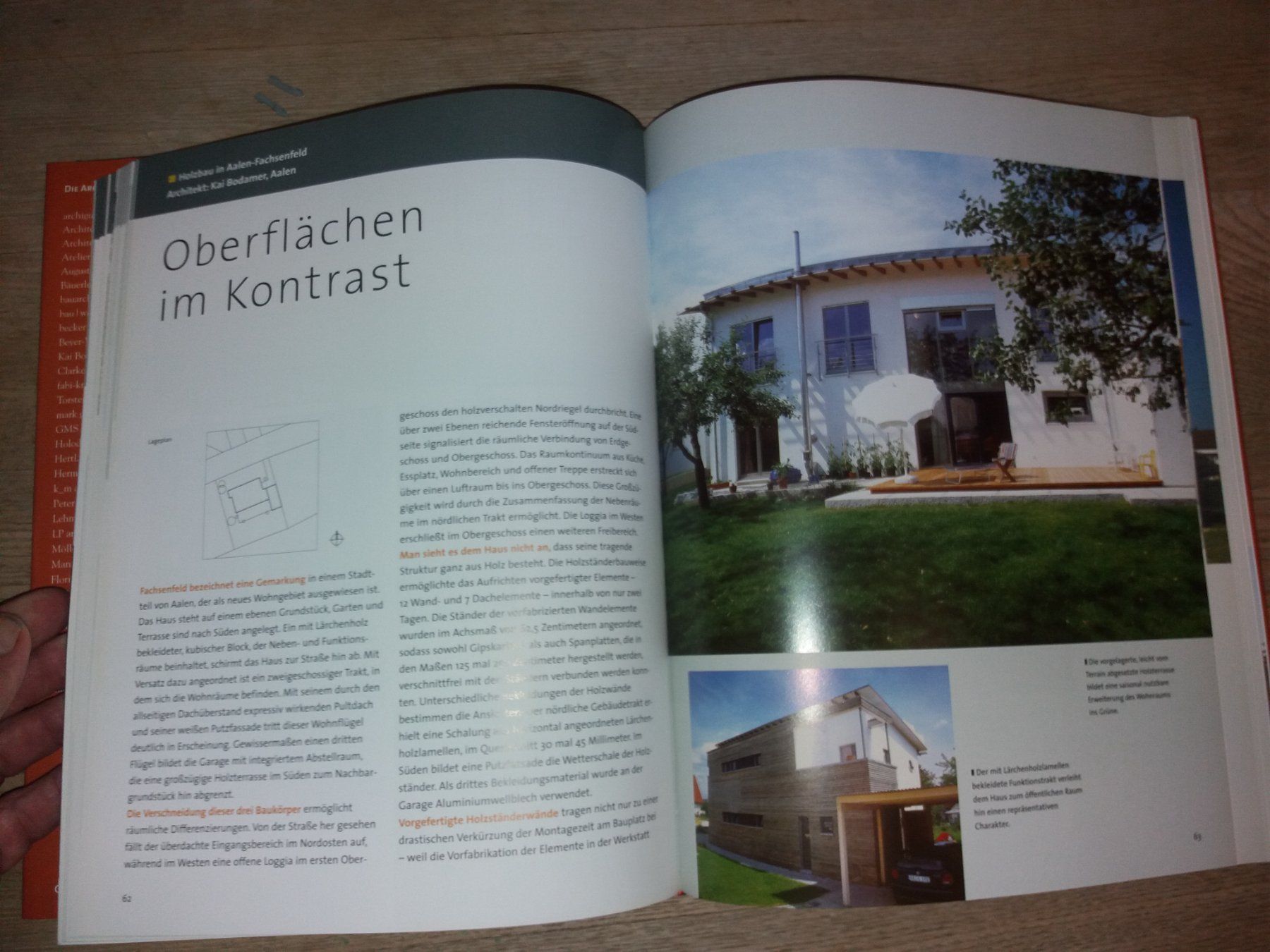 Livres: ARCHITEKTUR Einfamilienhäuser  grimm rar – D'occasion à Welschenrohr par Regool 6