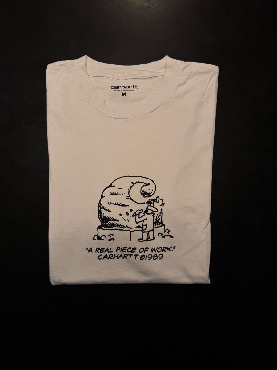 Carhartt T-shirt: Carharrt Shirt weiss – Usato da Bern venduto da jan_bfn5