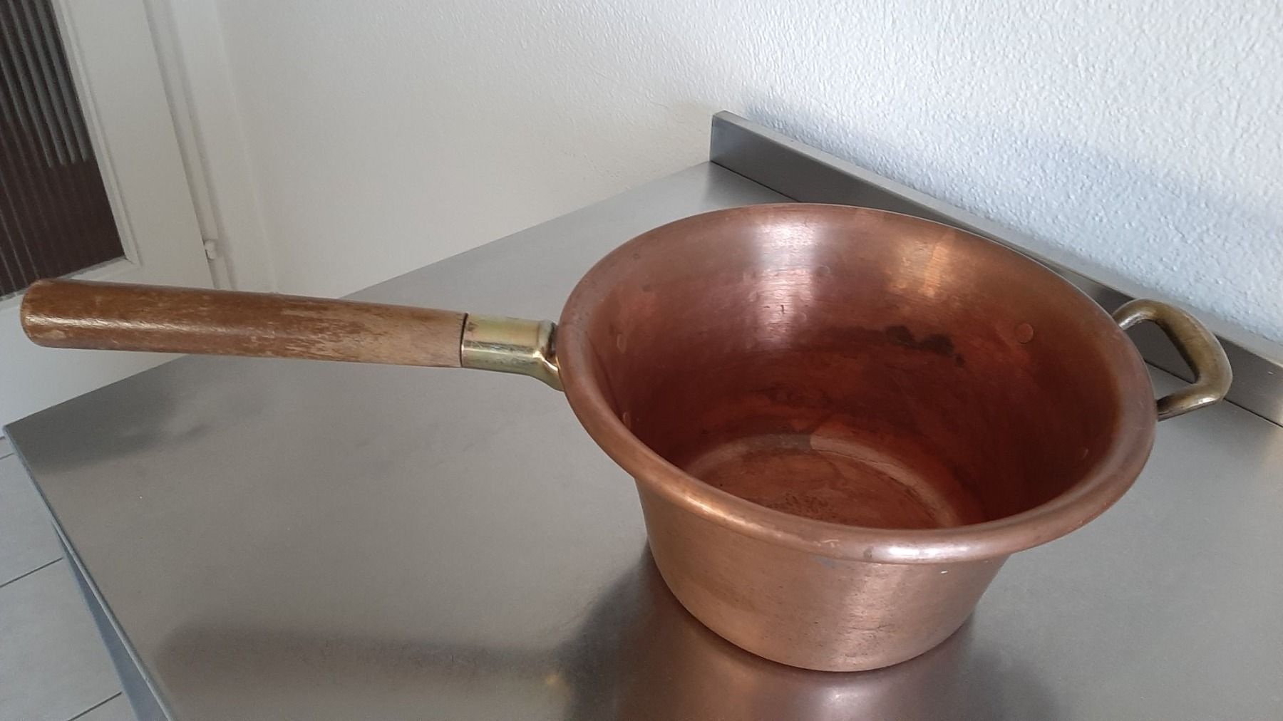 Padelle: Polenta-Pfanne Kupfer 4 lt. – Usato da Dübendorf venduto da wal_bfr7