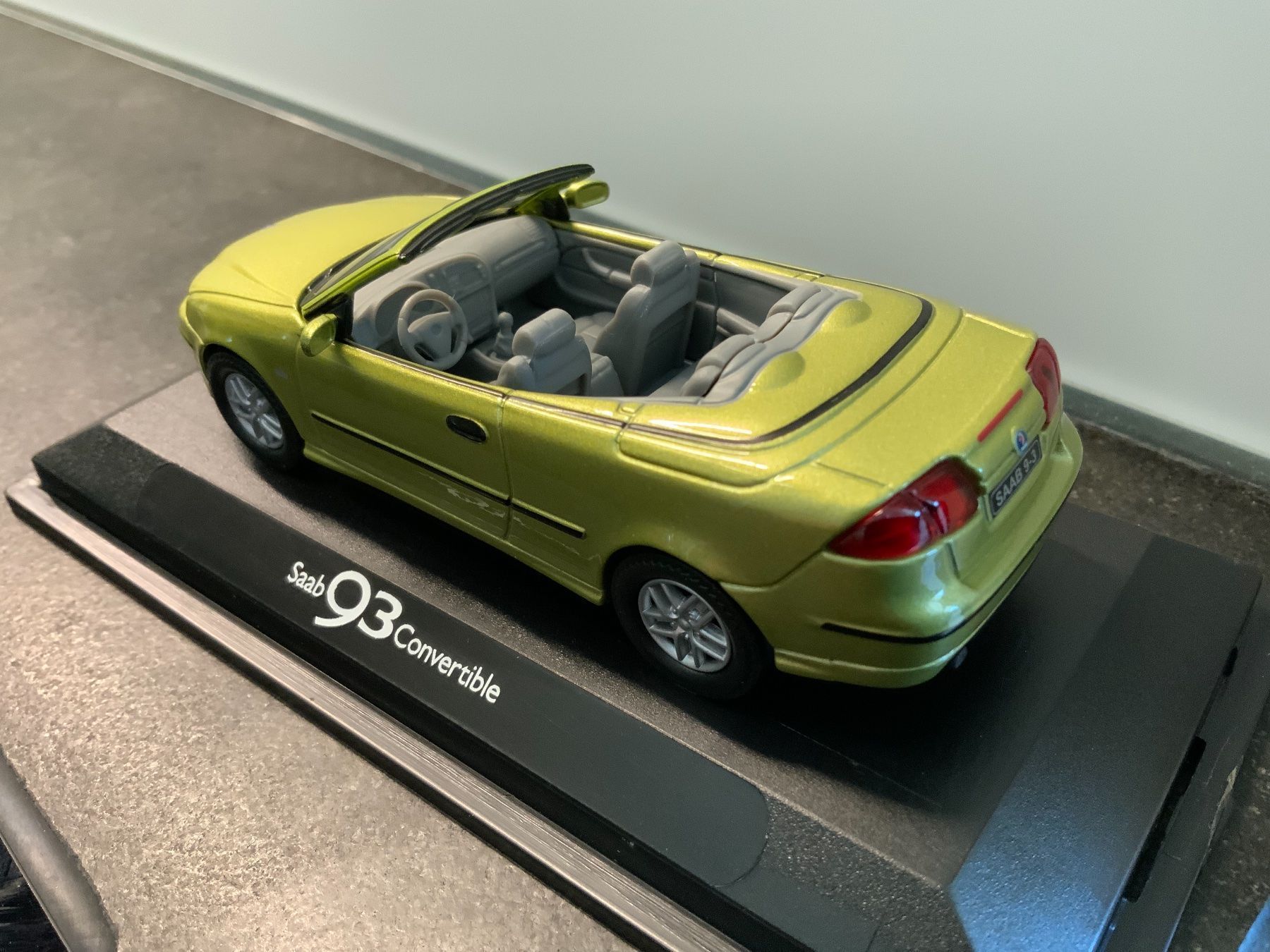 Saab Modellini d'auto: SAAB 93 CABRIOLET – Nuovo e nell'imballaggio originale da Erlenbach im Simmental venduto da Model_box 8