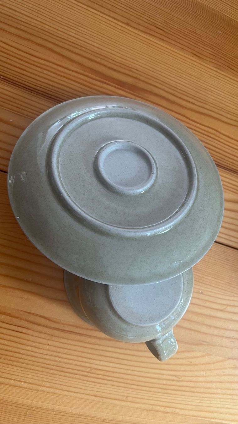 Tassen: Boda Nova Tasse mit Unterteller Steingut – Gebraucht aus Itingen von Haefi 2
