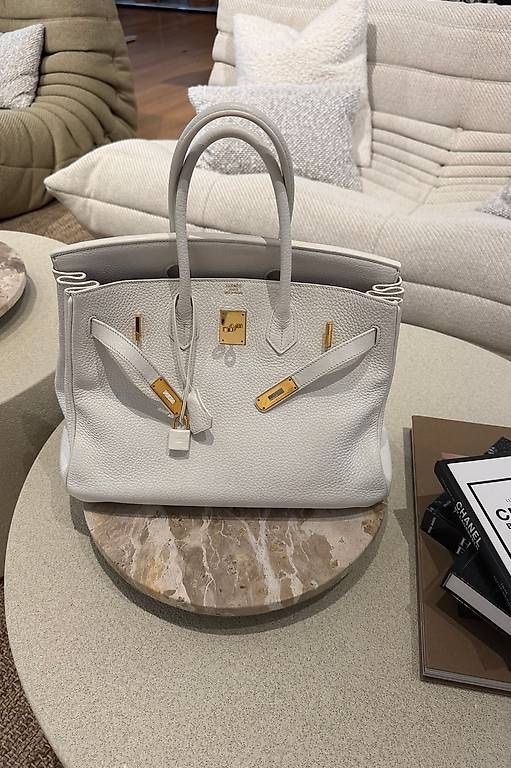 Hermès Taschen: HERMES BIRKIN 35 WHITE – Gebraucht aus Schwyz von bofb