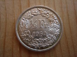 (P2) 1/2 Franken 1964 STGL