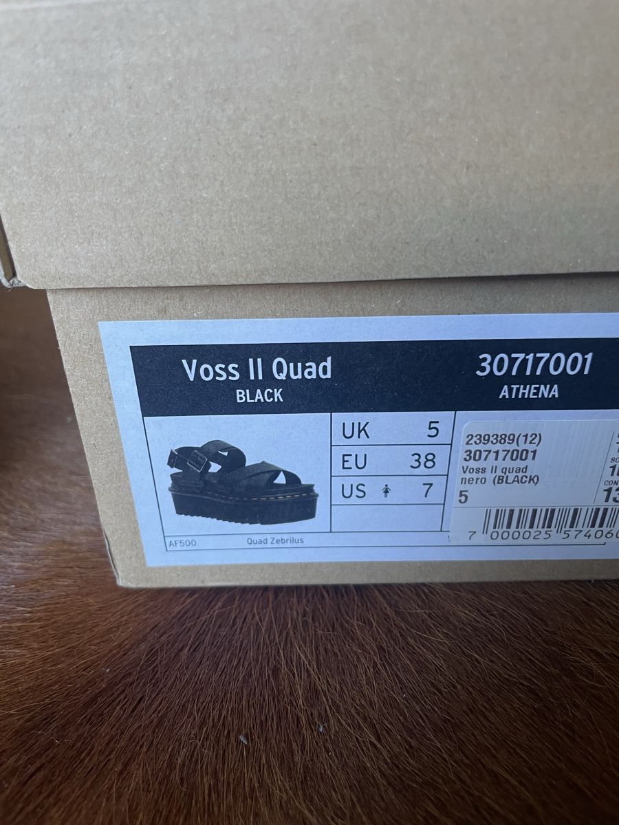 Dr. Martens Scarpe da uomo: Dr.Martens Plateau Voss II Quad  – Nuovo e nell'imballaggio originale da Wil SG venduto da sab_rn7l 4