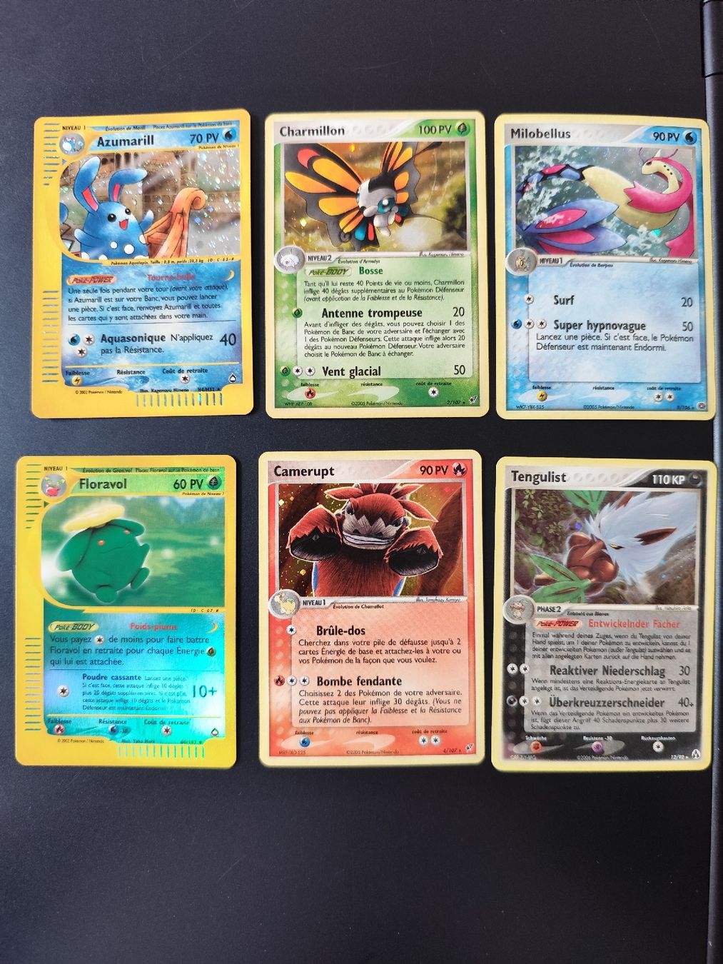 Pokémon Carte collezionabili: Seltene Pokemonkarten alt 6stk – Usato da Basel venduto da sd-profi