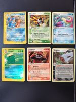 Seltene Pokemonkarten alt 6stk