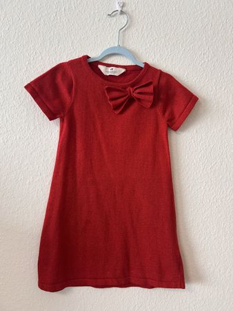 Robe H&M rouge, NEUVE, taille 110/116, 4-6 ans