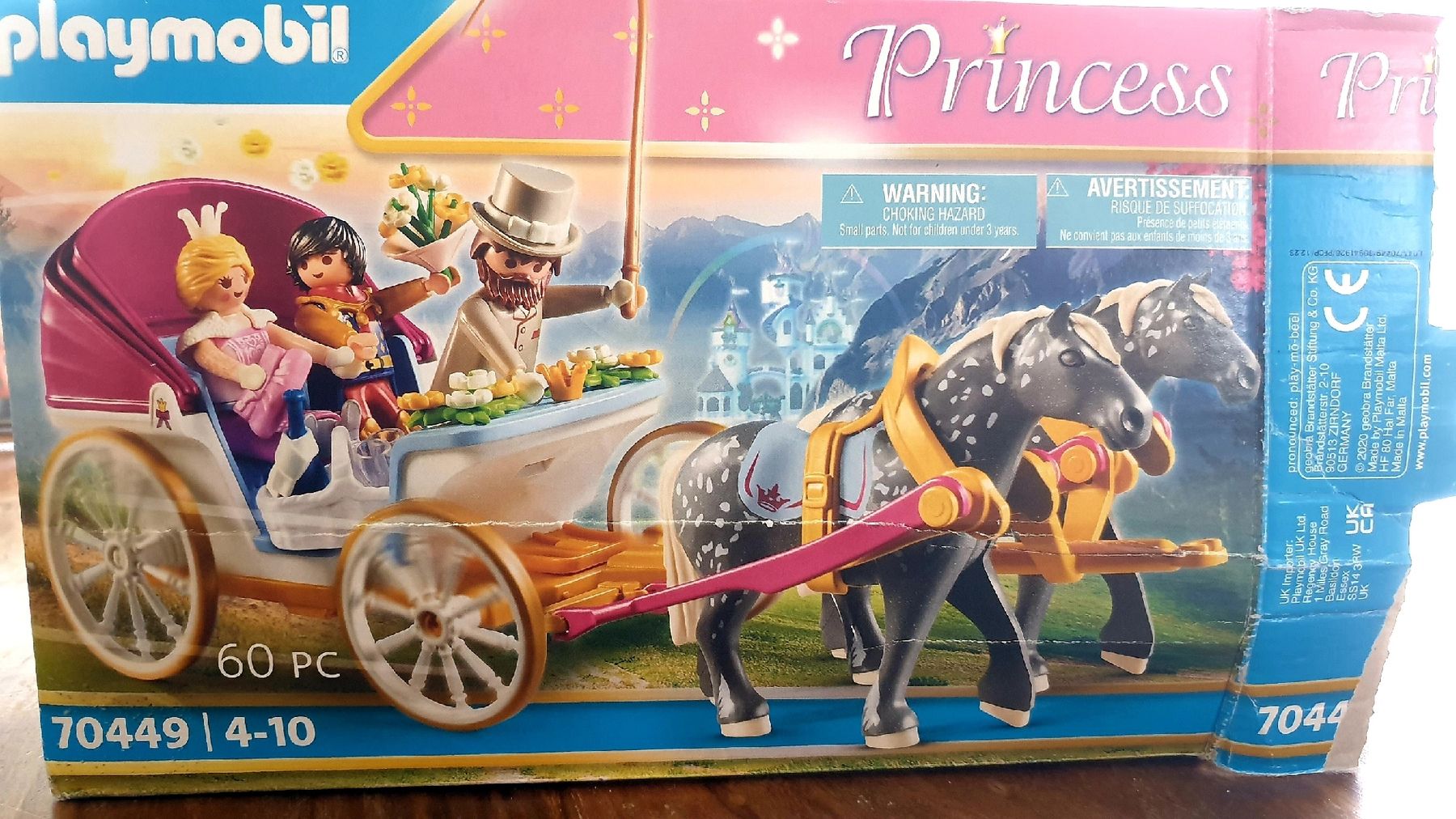 Playmobil Giocattoli: Playmobil Princess Kutsche 70449  – Usato da Aarberg venduto da Stuefe