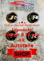 Jaguar R 58 mm Nabendeckel Radnaben Nabenkappen Felgendeckel