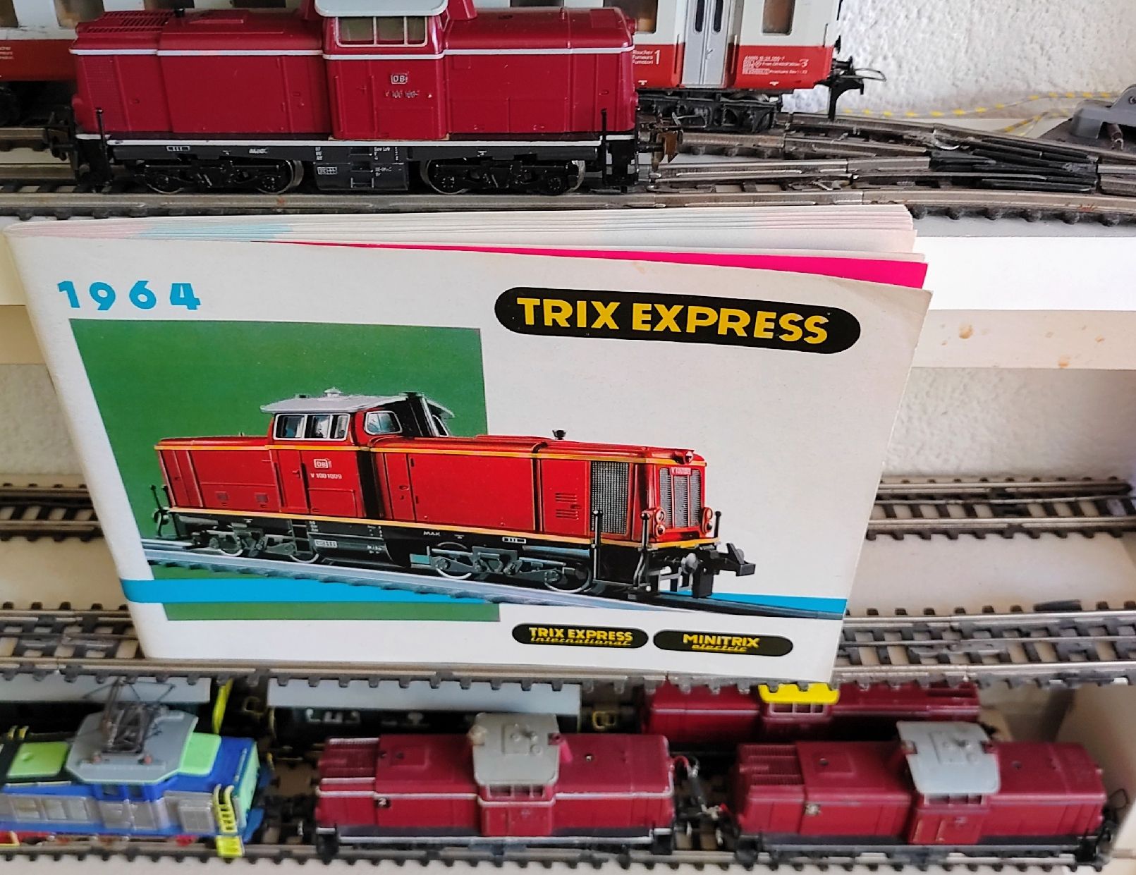 Trix Modellini di ferrovie: Trix Express Katalog von 1964 vom TrixExpress-Agi – Usato da Kirchberg BE venduto da RadioGerberPrivat 2