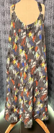 Sommerliches Maxikleid von Manon Design, Grösse XL