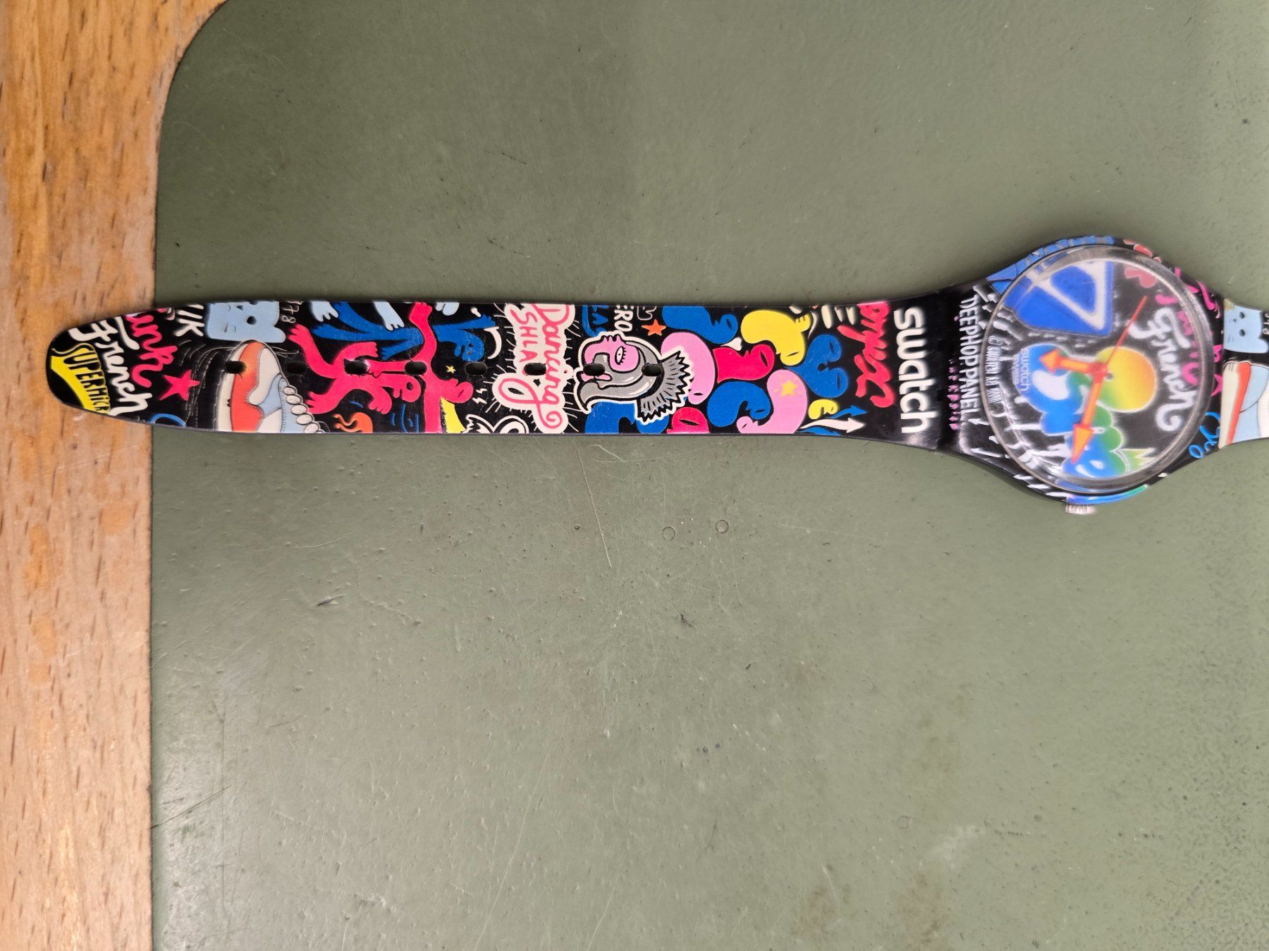 Swatch Orologi: Swatch  MOVING BEAT GB239 avec pile neuve – Usato da Tramelan venduto da Nirdan 2